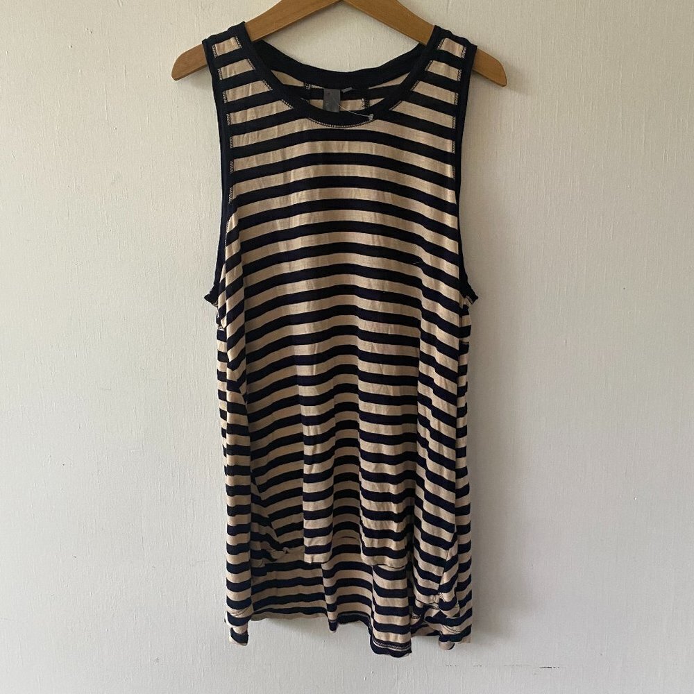 Sweaty Betty Tank Top Womens Medium Striped Activewear Athletic Lightweight